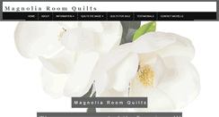 Desktop Screenshot of magnoliaroomquilts.com