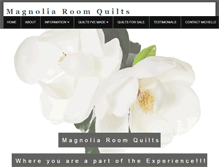 Tablet Screenshot of magnoliaroomquilts.com